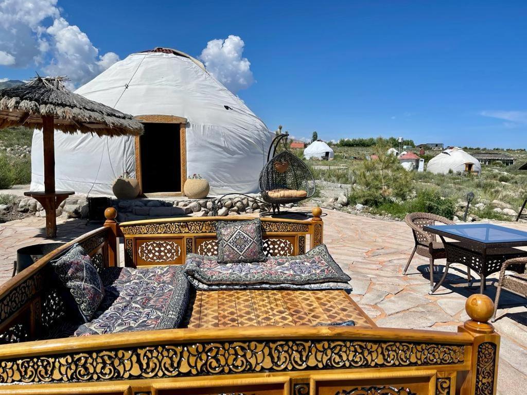 Ak-Tengir Yurt Resort Tossor Exterior photo